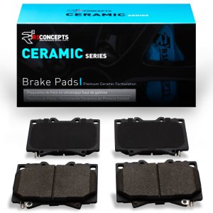Toyota Land Cruiser Brake Pads - Front - R1 Concepts - Ceramic - `98-`07 Toyota Land Cruiser Brake Pads - Front - R1 Concepts - Ceramic - `98-`07